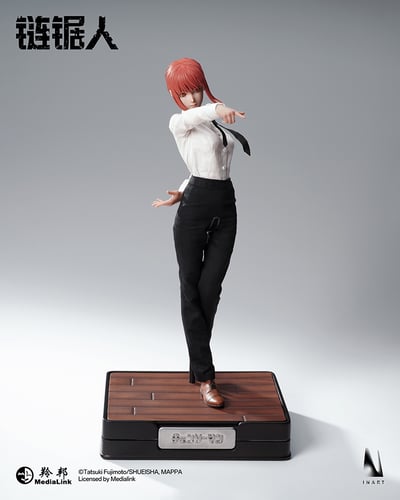 【售罄展示追加請私訊客服@toystationtw】《鏈鋸人》第一季 1/6收藏級可動人偶 真紀真 X INART5