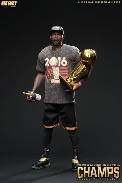 【預購】NBA 十周年紀念版 1/6收藏級可動人偶套裝 RS騎士奪冠歐文 X Reset-Studio7