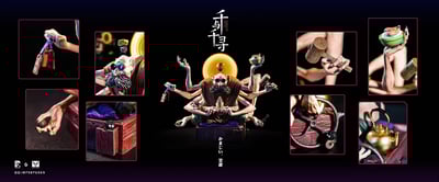 【預購】宮崎駿 創意單人系列 點石成金—千與千尋·鍋爐爺爺 X 黑蟻+白鹿工作室5