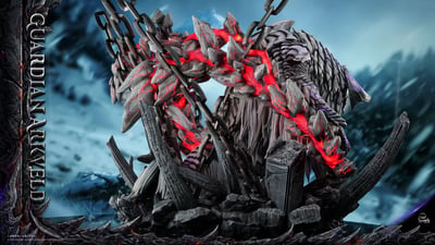 【預購】魔物獵人 收藏雕像 歷戰王鎖刃龍 X RZ睿智5