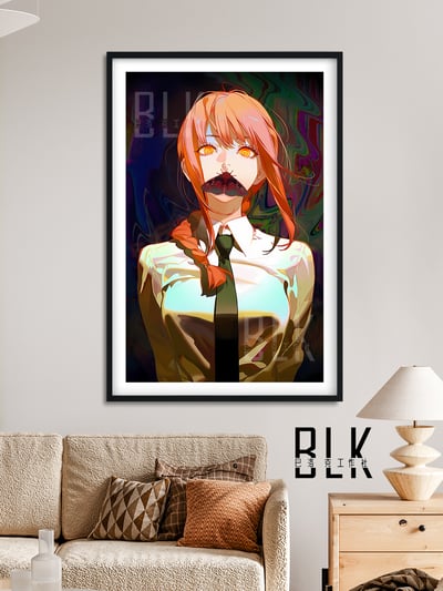 【預購】鏈鋸人《飛蛾瑪奇瑪》動漫裝飾畫&冰箱貼 X 巴洛克工作室2