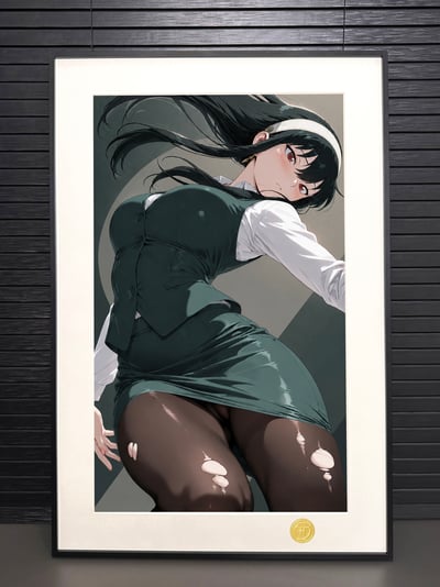 【預購】間諜家家酒《紳士約爾》裝飾畫 X H2工作室3