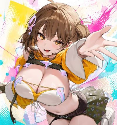 【預購】NIKKE：勝利女神妮姬《阿妮斯》動漫二次元裝飾畫 X H2工作室3