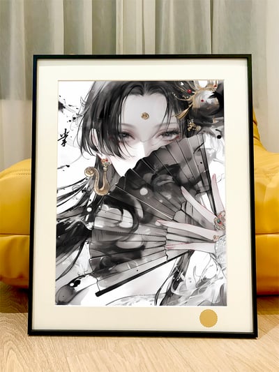 【預購】海賊王《水墨女帝》動漫裝飾畫 X 星空工作室2