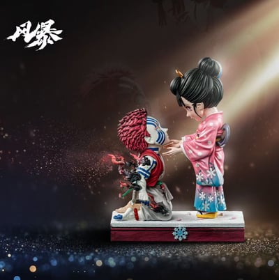 【預購】鬼滅之刃 猗窩座&戀雪 X 風暴工作室 1