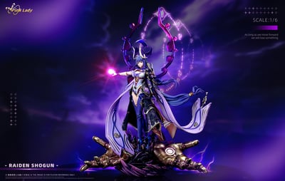 【預購】原神 雷電 X Pink Lady工作室3