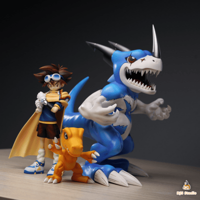 【預購】數碼寶貝 漫畫-數碼獸大冒險v馴獸師01 雙配色 八神太一 X 獨角獸工作室1