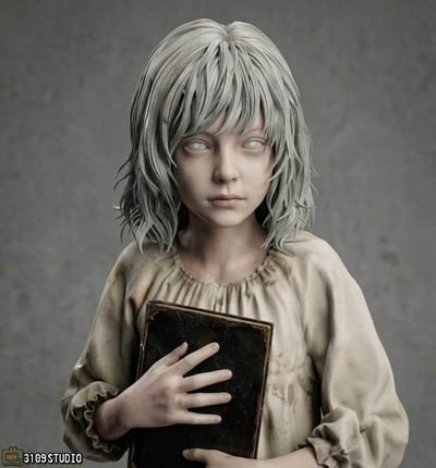 【售罄展示追加請私訊客服@toystationtw】惡靈古堡 神秘女孩 艾米莉＆葛蕾絲 X 3109工作室7