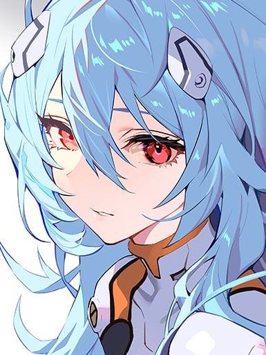 【預購】Eva新世紀福音戰士《長髮綾波麗》動漫裝飾畫&冰箱貼 X 巴洛克工作室5