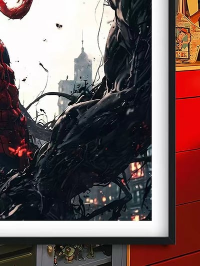【預購】Marvel漫威《毒液蜘蛛俠》裝飾畫&冰箱貼 X 巴洛克工作室6