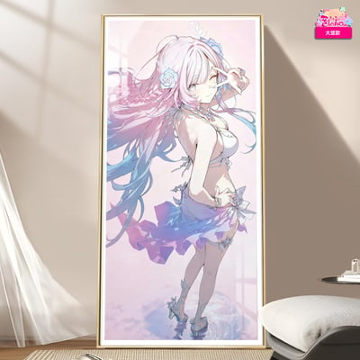 【預購】回眸 比耶愛莉希雅-大豎款 X 阿喵畫社2