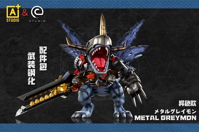【預購】數碼寶貝 第一彈 雙配色 機械暴龍獸 X A+研究所&C-Studio7