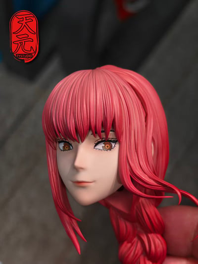 【預購】鏈鋸人 女神系列 瑪奇瑪補充包替換動漫頭 X TY天元2