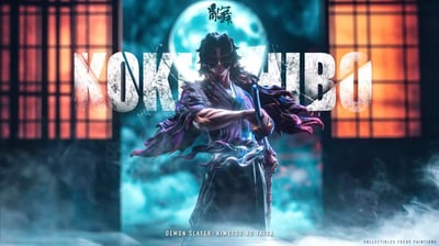 【預購】鬼滅之刃 全身像第一彈--上弦之壹 黑死牟 X 亂舞工作室3