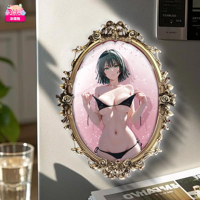 【預購】葬送的芙莉蓮+一拳超人 第102彈 魔鏡系列-芙莉蓮&龍卷&吹雪冰箱貼 X 阿喵畫社4