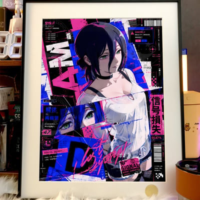 【預購】鏈鋸人《塗鴉蕾塞》動漫裝飾畫 X 星空工作室1