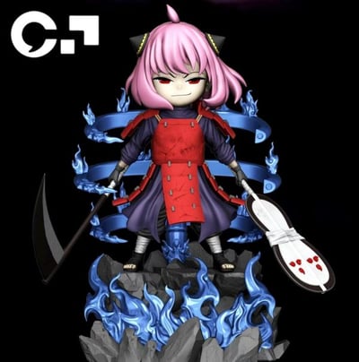 【廠商現貨】間諜家家酒+火影忍者 扮演系列第三彈 宇智波斑安妮亞 X cosplay(CP)3