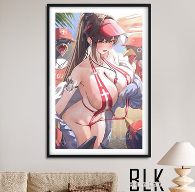 【預購】NIKKE勝利女神《Marciana》動漫裝飾畫&冰箱貼 X 巴洛克工作室1