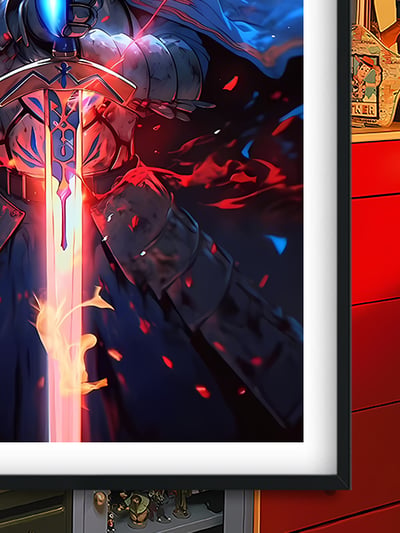 【預購】Fate/stay《夜空saber》裝飾畫&冰箱貼 X 巴洛克工作室6