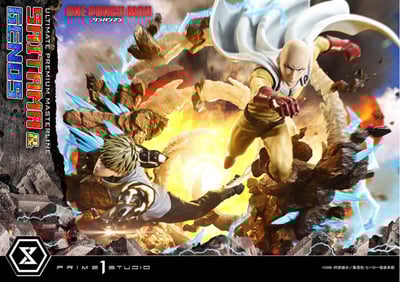 【預購】一拳超人 埼玉&傑諾斯 X Prime 1 Statue7