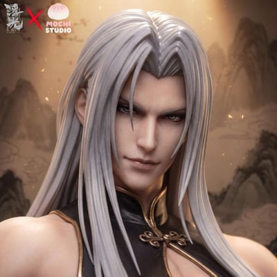 【預購】最終幻想 旗袍美男子cos系列002 薩菲羅斯 X 浮光+MOCHI麻薯4