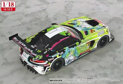 【售罄展示追加請私訊客服@toystationtw】Good Smile 初音未來 AMG 開幕戰痛車 車模 Ver. 再版 X GSC6