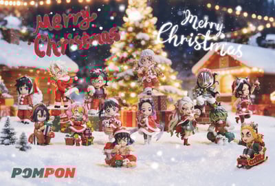 【預購】鬼滅之刃 水柱&炎柱&音柱&豬豬 X PomPon-Studio7