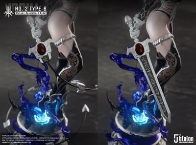【預購】尼爾：自動人形 特異象限系列 寄葉2號B型  煉金特化裝備 X Dtalon Production 5周年紀念9