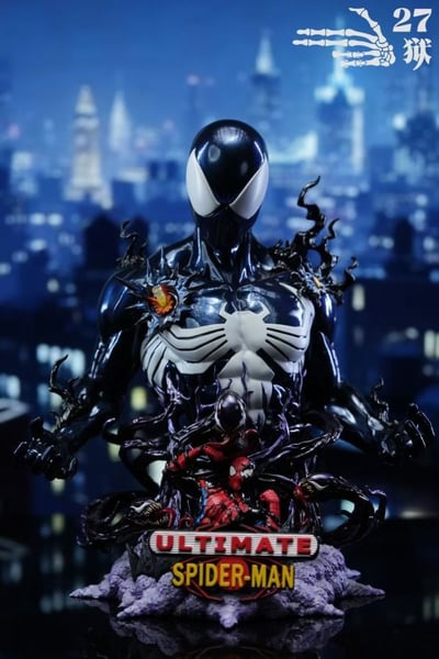 現貨秒發】Marvel漫威蜘蛛人胸像系列第二彈共生X 27獄| 📦所有商品- 玩