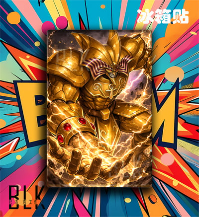 【預購】遊戲王《黑暗大法師》裝飾畫&冰箱貼 X 巴洛克工作室3