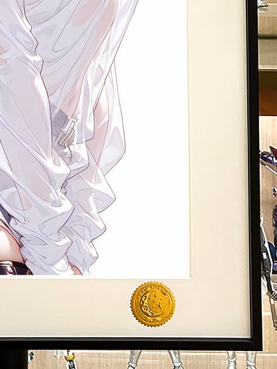 【預購】原神《兔女郎夜蘭》動漫裝飾畫 X 星空工作室4