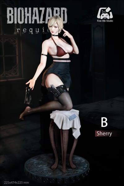 【預購】《生化危機9：安魂曲》格蕾絲&雪莉 X Fine Nib筆尖兒6