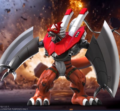 【預購】數碼寶貝 大古拉獸 X AN工作室1