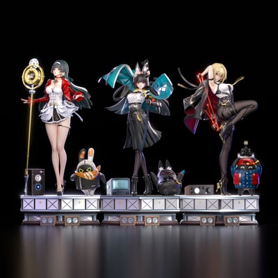 【預購】絕區零 zzz第三+四+五彈 耀嘉音&星見雅&伊芙琳 X 哈基米（ハキミ）2