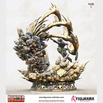 【現貨秒發】獵人 尼特羅vs梅路艾姆 X FIGURAMA石油場 正版授權2