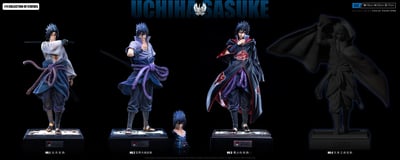 【現貨秒發】火影忍者 佐助的一生系列第三款 鷹小隊佐助 X NIRVANA涅槃7