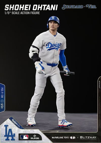【預購】美國職棒大聯盟 可動人偶 大谷翔平 X BLITZWAY+McFarlane Toys7