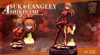 【預購】Eva新世紀福音戰士 明日香 X RED DIAMOND4