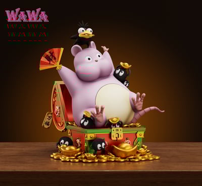 【預購】宮崎駿 招財系列-招財坊寶寶 X wawa-studio4