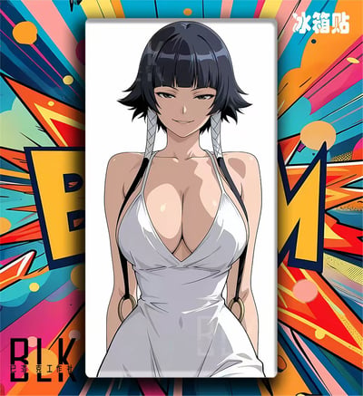 【預購】死神 境·界《白衣碎蜂》動漫裝飾畫&冰箱貼 X 巴洛克工作室4