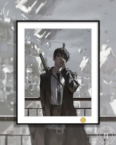 【預購】鏈鋸人《早川秋》動漫裝飾畫 X H2工作室2