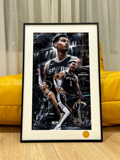 【預購】NBA《文班亞馬》裝飾畫 X 星空工作室3