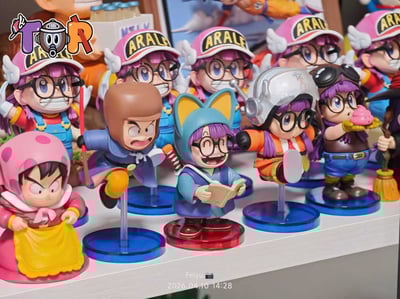 【售罄展示追加請私訊客服@toystationtw】怪博士與機器娃娃 阿拉蕾系列011 捧書阿拉蕾 X TOR-Studio6