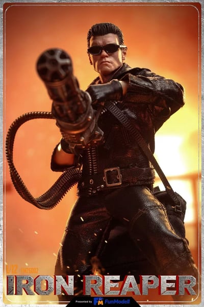 【售罄展示追加請私訊客服@toystationtw】鋼鐵收割者 FM26002 可動人偶 X FunModell9