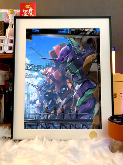 【預購】Eva《機甲庫》動漫裝飾畫 X 星空工作室4