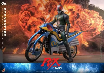 【售罄展示追加請私訊客服@toystationtw】《假面騎士Black RX》 特技蝗蟲號 TMS182 X HOTTOYS10