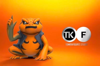 【預購】火影忍者 蛤蟆兄弟 蛤蟆龍&蛤蟆吉 X TKF-Studio4