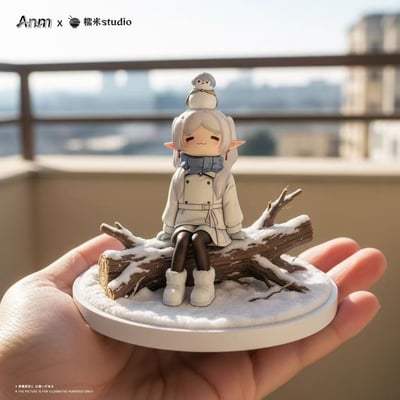 【預購】葬送的芙莉蓮 桌面系列雪地芙莉蓮 X ANM＆糯米studio2