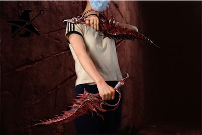 【預購】艾爾登法環 武器-逆刺 X 巫師模玩6