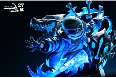 【預購】空洞騎士  undertale 傳說之下 sans半身像 X 27獄5